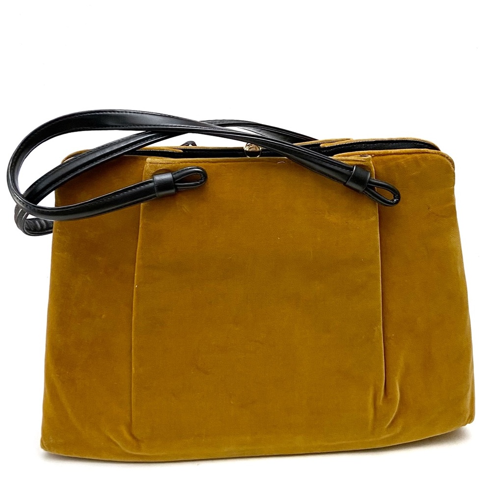 Vintage Velvet Mushroom Embroidered Purse - Picture 9 of 14